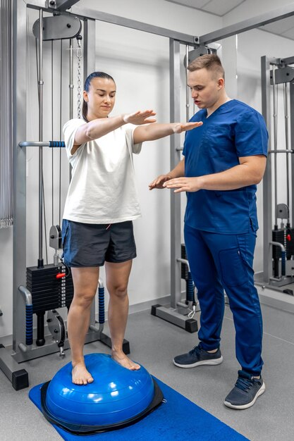 Strength training during post-operative physiotherapy